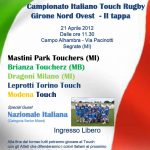 Girone Nord Ovest II Tappa – Torneo di Segrate 21 Aprile: Ospite la Nazionale Italiana SMX 