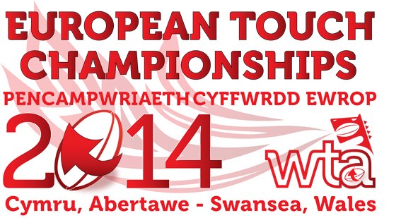 Il logo degli europei di Swansea 2014